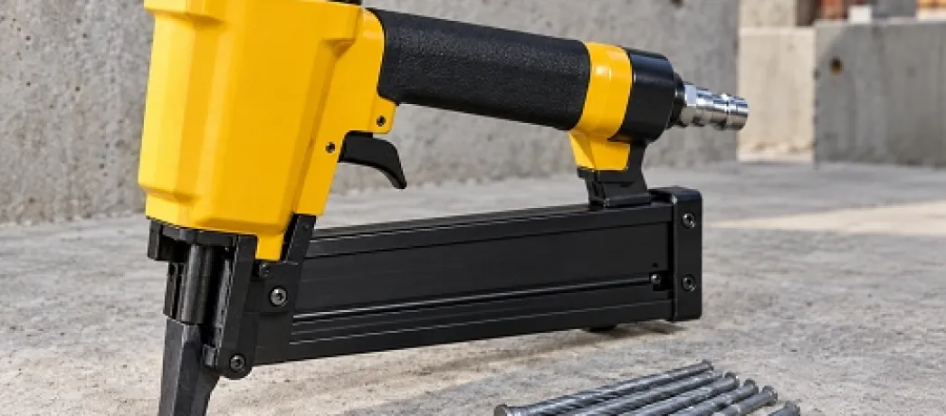 Clouse à béton à coup unique : Guide technique pour la fixation à poudre compacte pour plafonds, MEP et ossature légère en acier