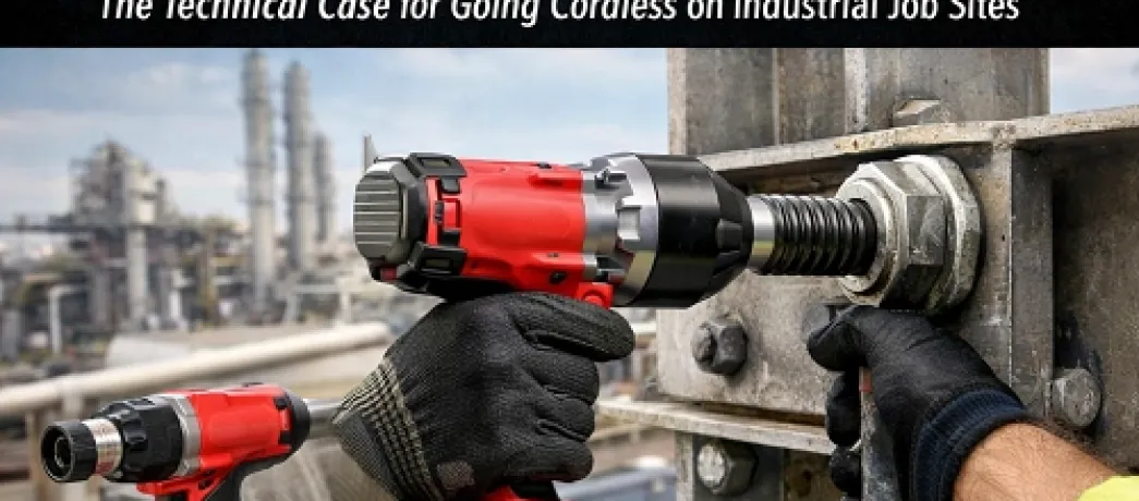 Outils de fixation à piles : arguments techniques en faveur du passage au sans fil sur les chantiers industriels
